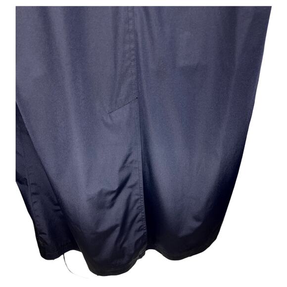 Fleet Street Full Length Trench Coat Black 10 - Picture 7 of 10